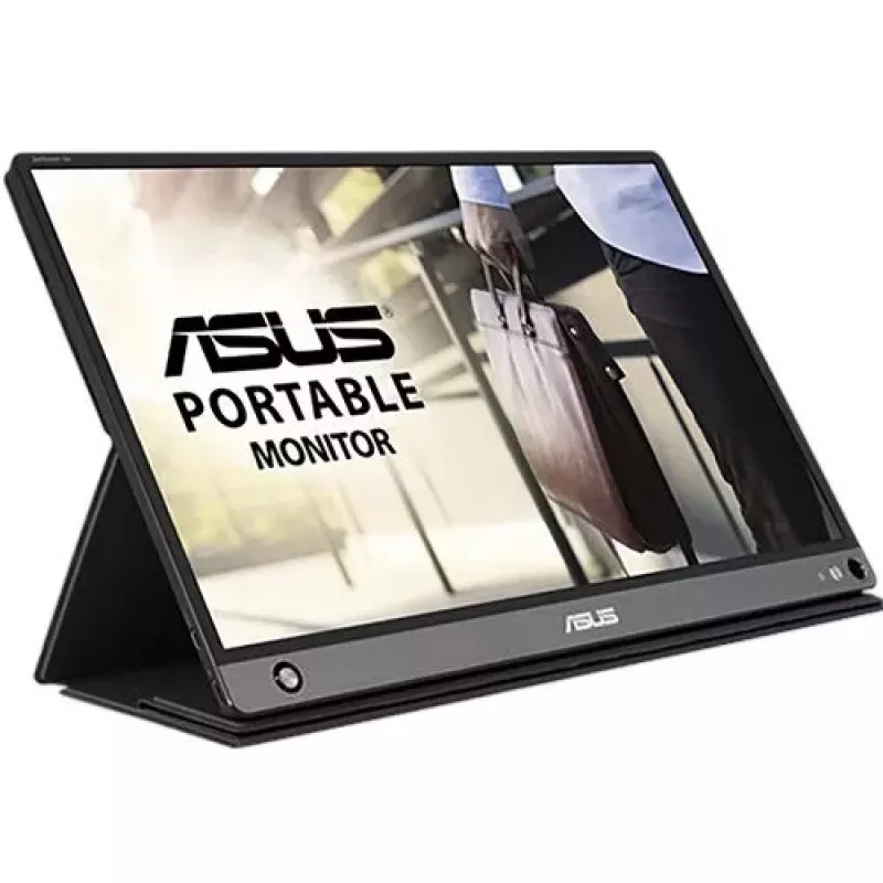 ASUS ZenScreen MB16AHP kompiuterio monitorius 39,6 cm (15,6 col.) 1920 x 1080 pikselių Full HD LED juodas