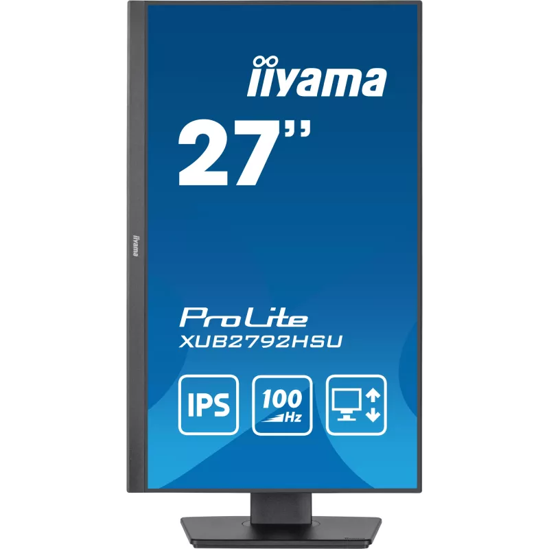 IIYAMA XUB2792HSU-B6 kompiuterio monitorius 68,6 cm (27 colių) 1920 x 1080 pikselių Full HD LED juodas