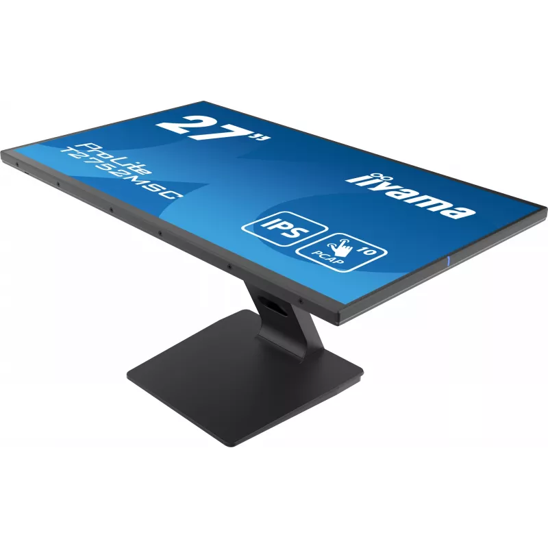 iiyama ProLite T2752MSC-B1 kompiuterio monitorius 68,6 cm (27 colių) 1920 x 1080 pikselių Full HD LED jutiklinis ekranas Juoda