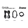 iiyama ProLite T2752MSC-B1 kompiuterio monitorius 68,6 cm (27 colių) 1920 x 1080 pikselių Full HD LED jutiklinis ekranas Juoda