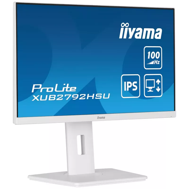 iiyama ProLite XUB2792HSU-W6 kompiuterio monitorius 68,6 cm (27 colių) 1920 x 1080 pikselių Full HD LED Baltas