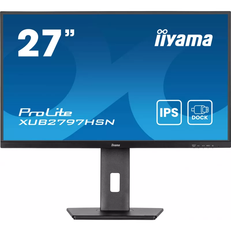 iiyama ProLite XUB2797HSN-B2 kompiuterio monitorius 68,6 cm (27 colių) 1920 x 1080 pikselių Full HD LED juodas