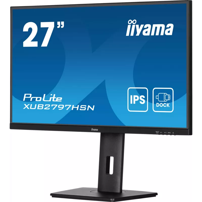 iiyama ProLite XUB2797HSN-B2 kompiuterio monitorius 68,6 cm (27 colių) 1920 x 1080 pikselių Full HD LED juodas