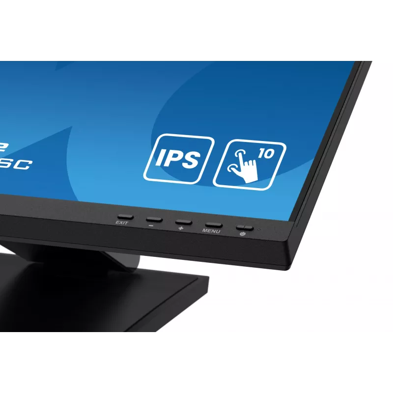 iiyama ProLite T2454MSC-B2AG kompiuterio monitorius 60,5 cm (23,8 colio) 1920 x 1080 pikselių Full HD LED liečiamasis ekranas Multi-user Juoda