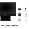 Viewsonic VP serijos VP16-OLED kompiuterio monitorius 40,6 cm (16 colių) 1920 x 1080 pikselių Full HD juodas