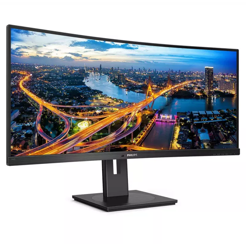 Philips B Line 346B1C/00 kompiuterio monitorius 86,4 cm (34 colių) 3440 x 1440 pikselių Quad HD LCD juodas