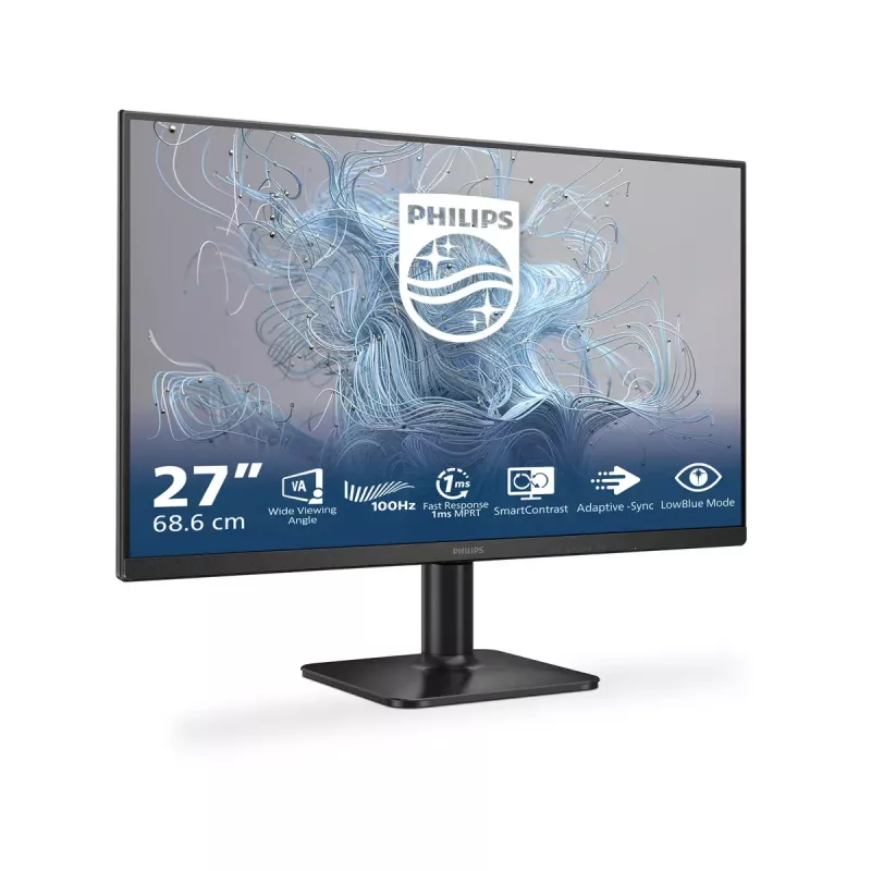 Philips 1000 serijos 27E2N1100L/00 kompiuterio monitorius 68.6 cm (27 col.) 1920 x 1080 pikselių Full HD LCD juodas