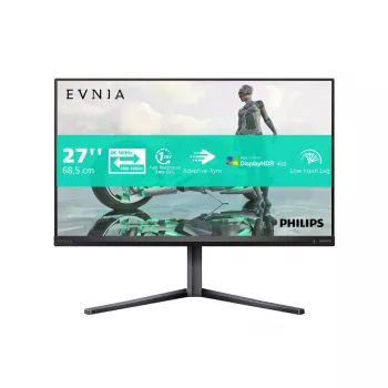Philips Evnia 3000 27M2N3800A/00 kompiuterio monitorius 68.6 cm (27 col.) 3840 x 2160 pikselių 4K Ultra HD pilka