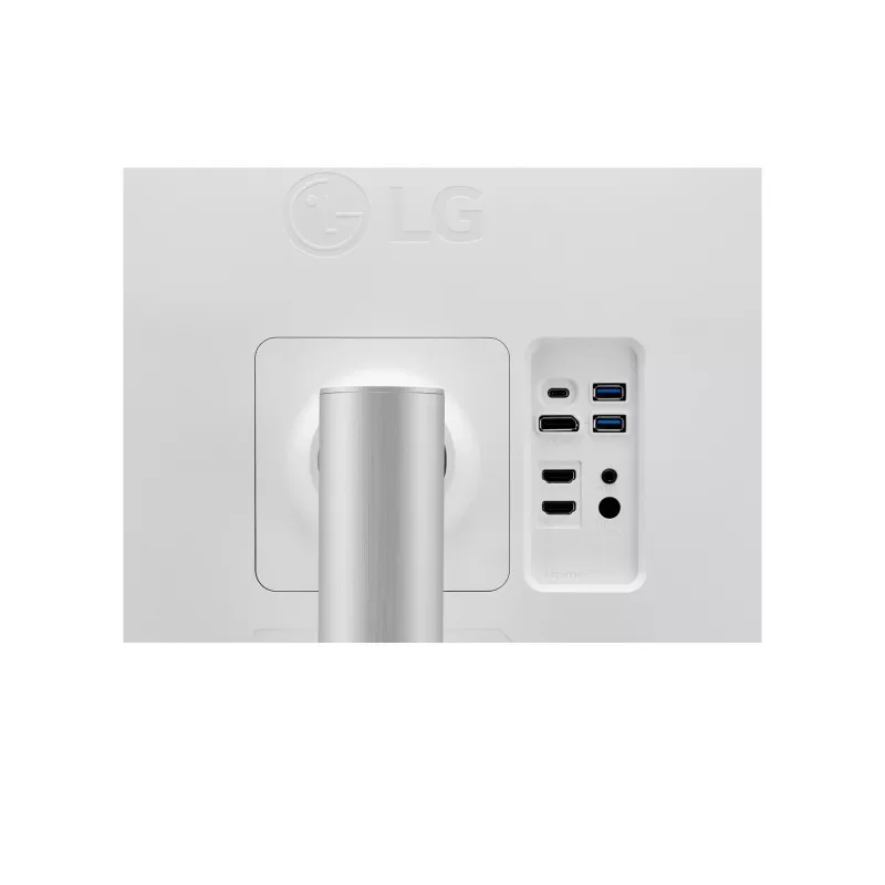 LG 27UP85NP-W kompiuterio monitorius 68,6 cm (27 colių) 3840 x 2160 pikselių 4K Ultra HD LED sidabrinis
