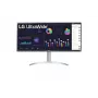 LG 34WQ650-W kompiuterio monitorius 86,4 cm (34 colių) 2560 x 1080 pikselių WFHD LCD sidabrinis, baltas