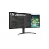 LG 35WN75CP-B.AEU kompiuterio monitorius 88.9 cm (35 coliai) 3440 x 1440 pikseliai 4K Ultra HD LED juoda
