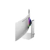 Samsung G93SC kompiuterio monitorius 124,5 cm (49 colių) 5120 x 1440 pikselių Dual QHD OLED sidabrinis