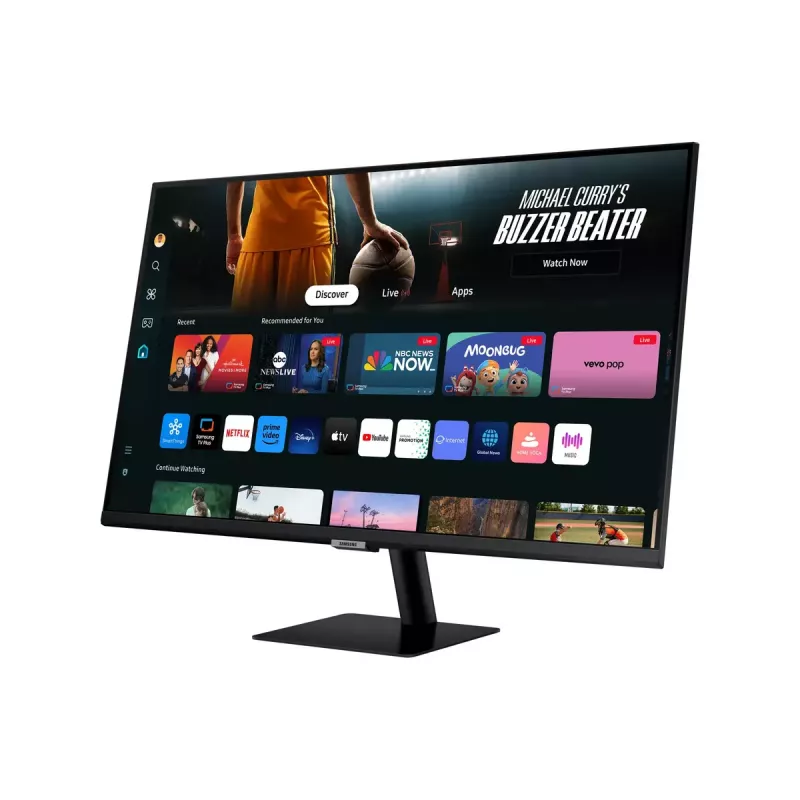 Samsung M70D kompiuterio monitorius 81,3 cm (32 col.) 3840 x 2160 pikselių 4K Ultra HD LED juodas