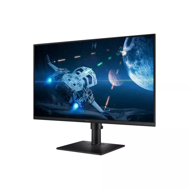 27 colių Samsung S40GD LCD monitorius — 27 colių Full HD (1920x1080), IPS, 5 ms, 100 Hz, USB 2.0 šakotuvas, VESA, reguliuojamas aukštis, juodas