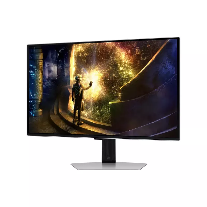 Samsung S27DG610SU kompiuterio monitorius 68,6 cm (27 colių) 2560 x 1440 pikselių Quad HD OLED sidabrinis