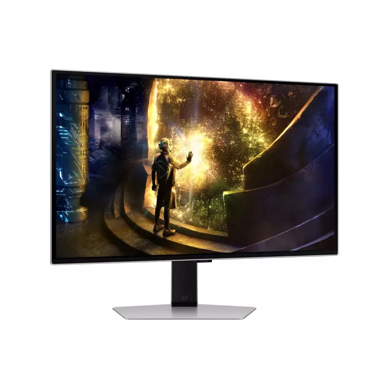 Samsung S27DG610SU kompiuterio monitorius 68,6 cm (27 colių) 2560 x 1440 pikselių Quad HD OLED sidabrinis