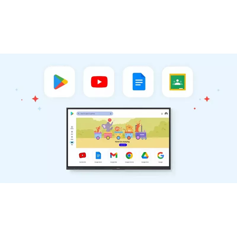 Monitor Samsung LH86WAFWLGCXEN 86 colių lietimui jautrus ekranas 3840 x 2160