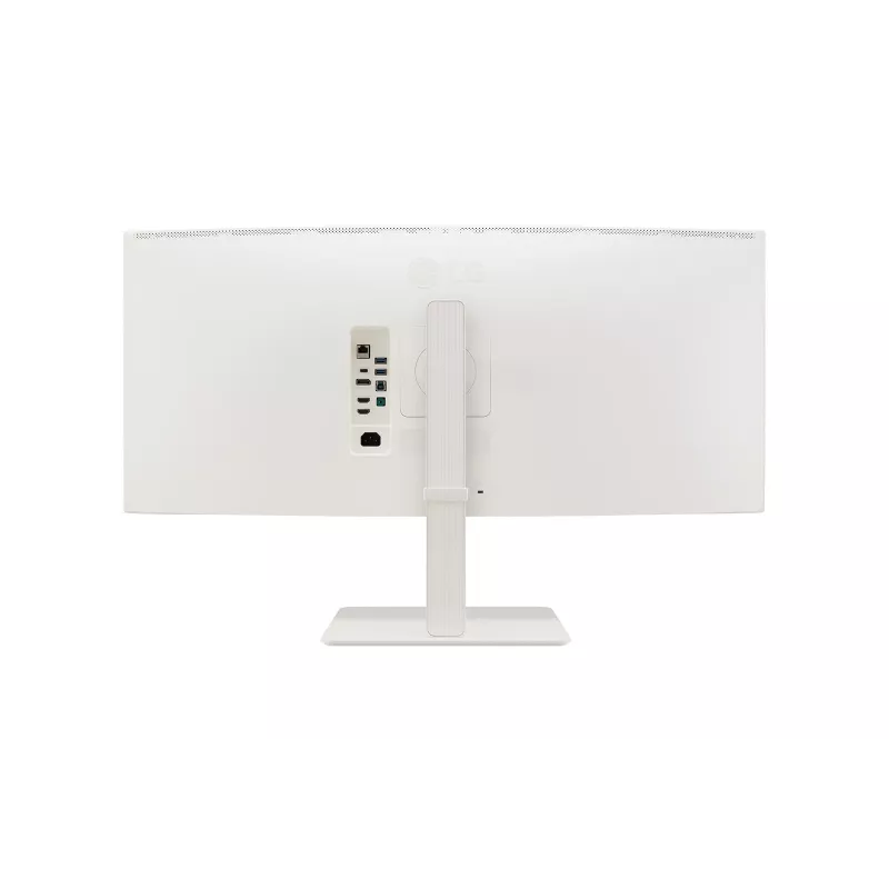 LG 38BR85QC-W kompiuterio monitorius 96,5 cm (38 colių) 3840 x 1600 pikselių „UltraWide Quad HD+“ LCD baltas