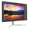 Monitorius LG 32UN650K-W 32 col. 4K UHD IPS LED, 3840×2160, 10 bitų, HDR efektas, 60 Hz, 5 ms, 350 cd/m², garsiakalbiai, VESA, aukščio/pakreipimo reguliavimas