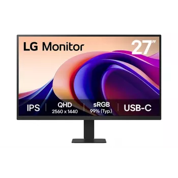 Monitorius LG 27 colių IPS QHD 2560x1440 (27U631A-B), 27 coliai, 100 Hz, 5 ms, HDR10, USB-C PD 15W, VESA