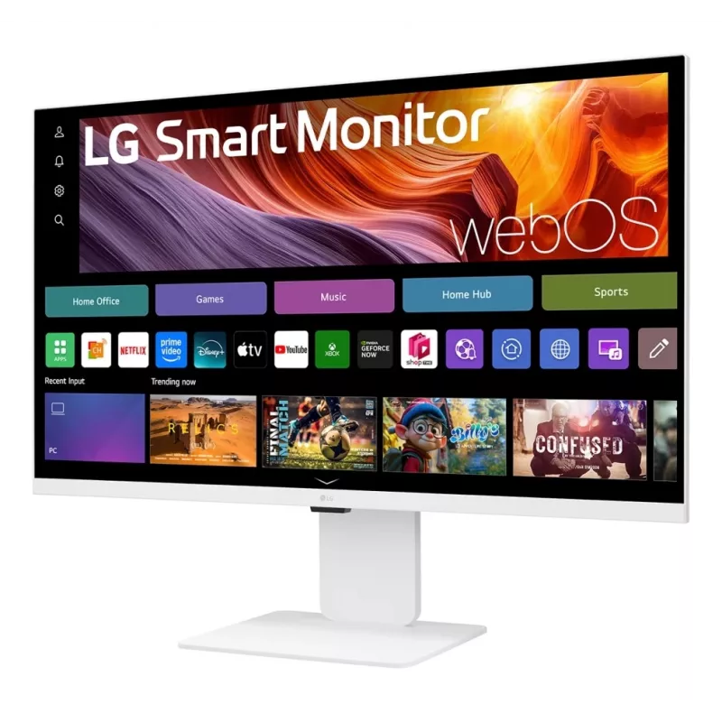 LG 32U850SA-W kompiuterio monitorius 80 cm (31,5 colio) 3840 x 2160 pikselių 4K Ultra HD LED baltas