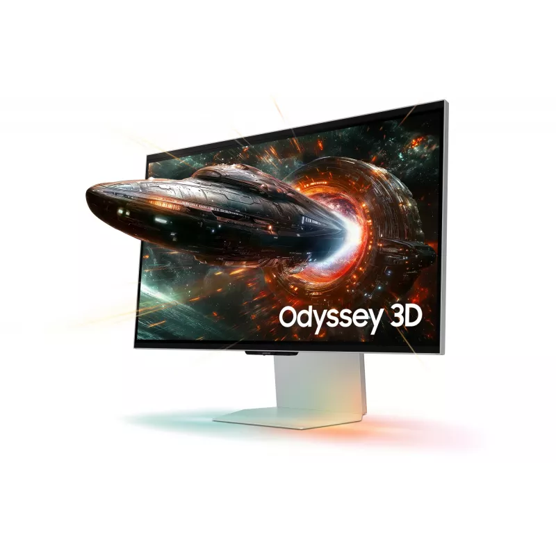 Samsung G90XF kompiuterio monitorius 68,6 cm (27 colių) 3840 x 2160 pikselių 4K Ultra HD LCD sidabrinis