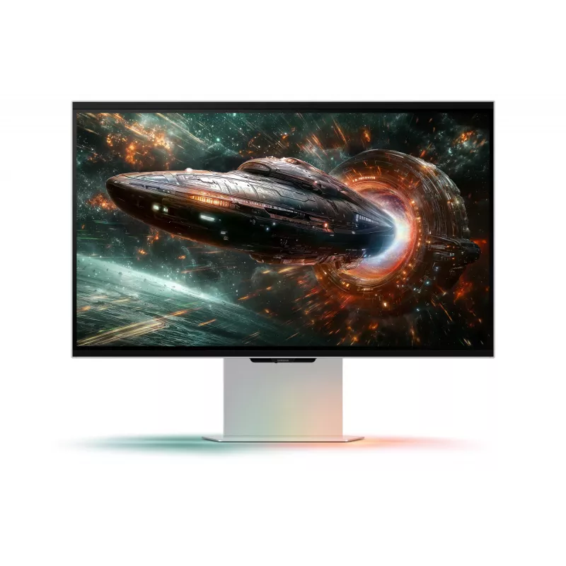 Samsung G90XF kompiuterio monitorius 68,6 cm (27 colių) 3840 x 2160 pikselių 4K Ultra HD LCD sidabrinis