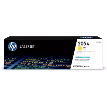 HP LaserJet 205A geltona Originali dažų kasetė, 900 puslapių, geltona, 1 vnt.