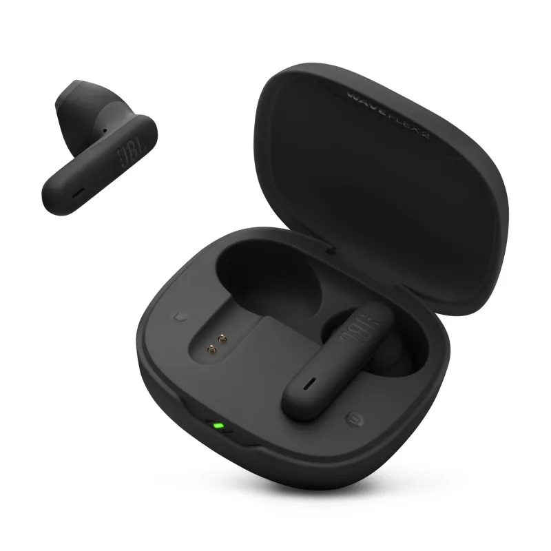 JBL Wave Flex 2 ausinės belaidės į ausis Skambučiai / Muzika USB Type-C Bluetooth Juoda