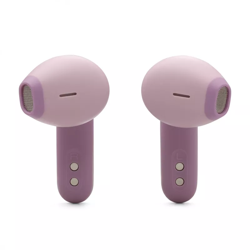 JBL Wave Flex 2 ausinės belaidės į ausis įdedamos skambučiams/muzikai USB Type-C rožinės