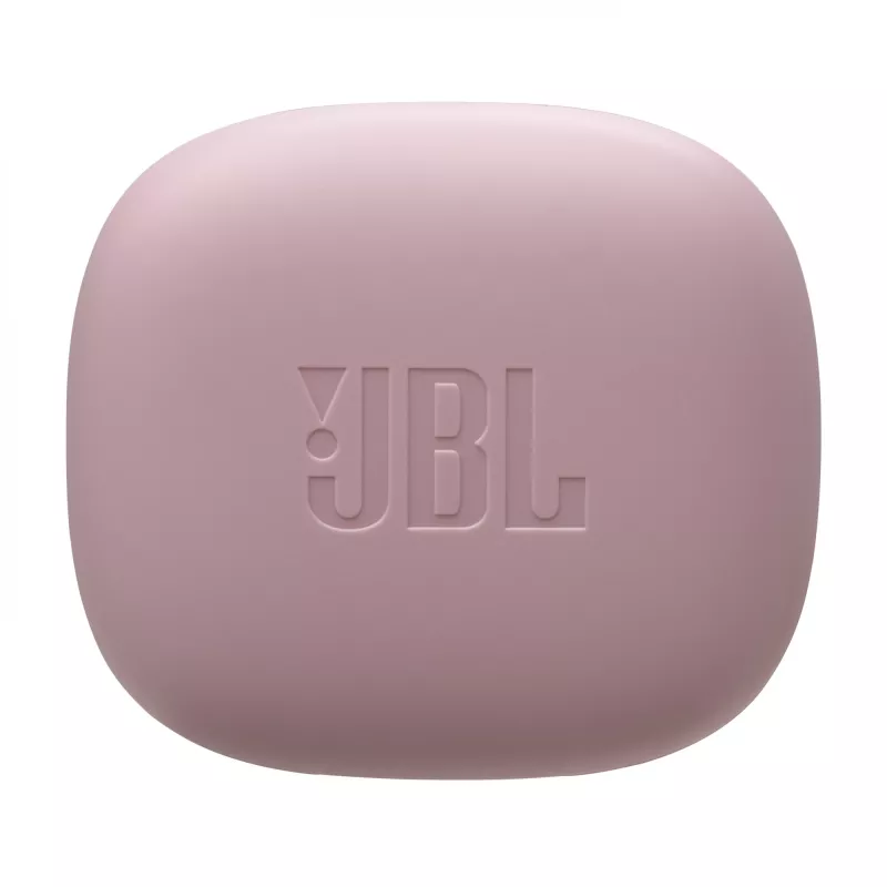 JBL Wave Flex 2 ausinės belaidės į ausis įdedamos skambučiams/muzikai USB Type-C rožinės
