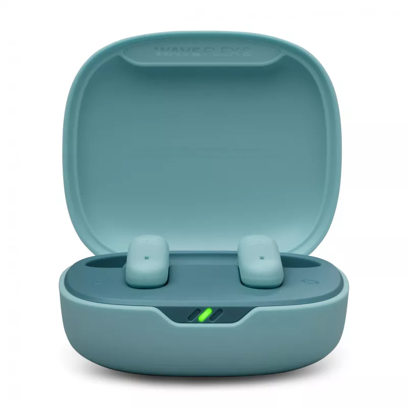 JBL Wave Flex 2 ausinės belaidės į ausis įdedamos skambučiams/muzikai USB Type-C Bluetooth mėlynos