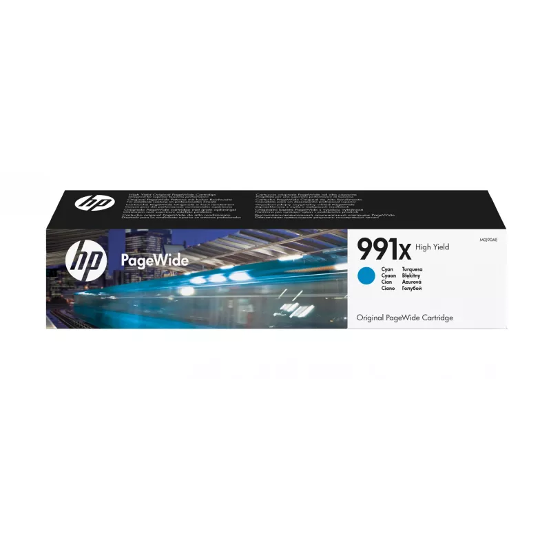 HP 991X didelio našumo žydra Originali PageWide kasetė
