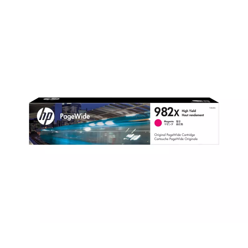 HP 982X didelės talpos purpurinis originalus „PageWide“ kasetė, purpurinė, 1 vnt., 16000 puslapių