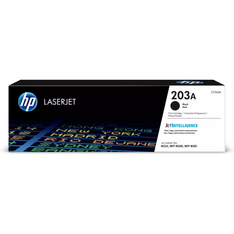 HP Toner Juoda 203A M254DW 1,4K CF540A spausdintuvo kasetė