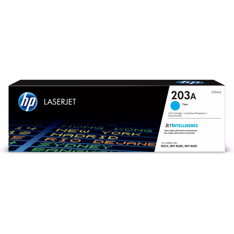 HP 203A žydra originali LaserJet tonerio kasetė