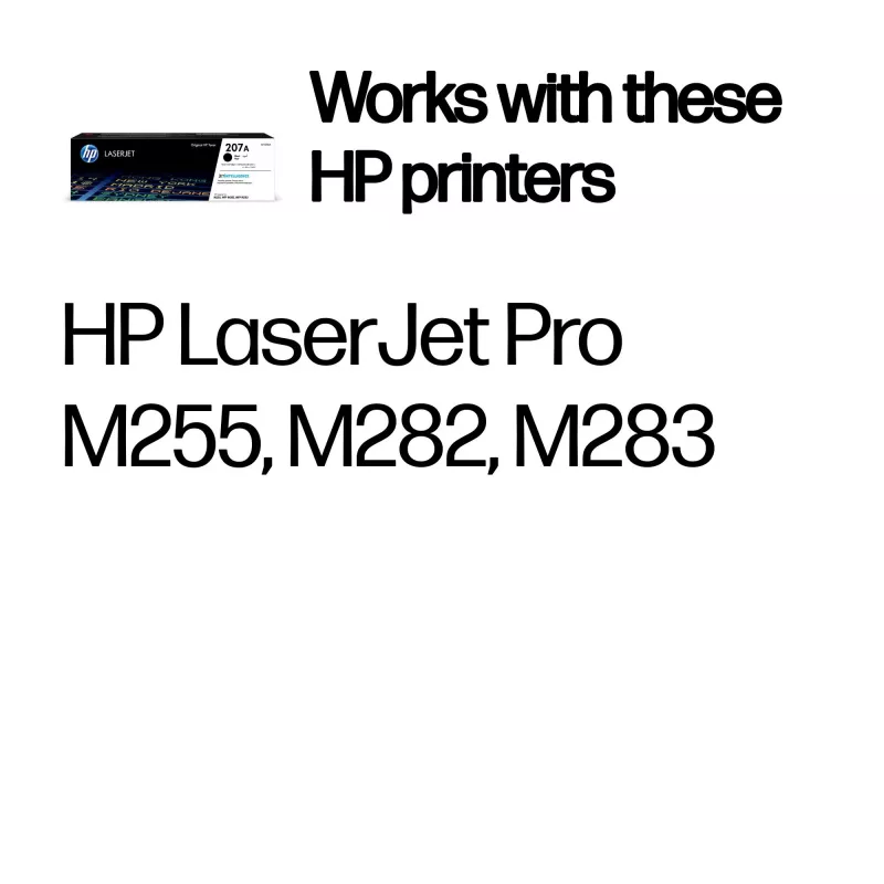 Tonerio kasetė HP 207A juoda Originali LaserJet 1300 puslapių