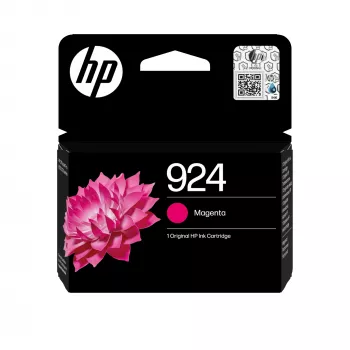 HP 924 purpurinė originali rašalo kasetė, purpurinė, 1 vnt., 400 puslapių