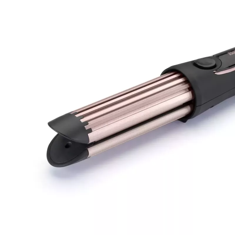 Garbanojimo žnyplės BABYLISS Curl Styler Luxe C112E — 36 mm keraminis cilindras, 160–200°C, 32 W, LED ekranas