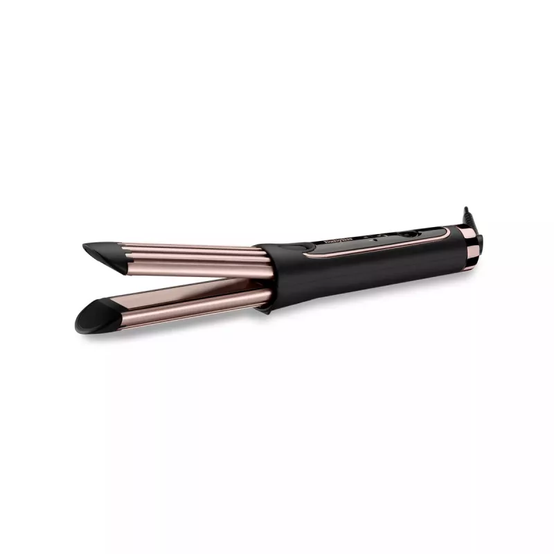 Garbanojimo žnyplės BABYLISS Curl Styler Luxe C112E — 36 mm keraminis cilindras, 160–200°C, 32 W, LED ekranas
