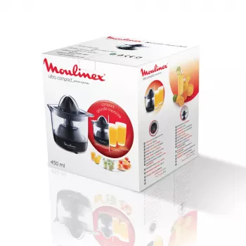 Moulinex PC1208 elektrinė citrusinių vaisių spaustuvė 0.45 L 25 W juoda