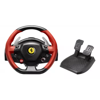 Thrustmaster Ferrari 458 Spider Juoda, Red USB vairas + pedalai Xbox One