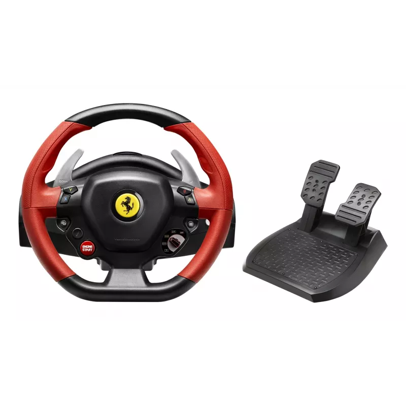 Thrustmaster Ferrari 458 Spider Juoda, Red USB vairas + pedalai Xbox One