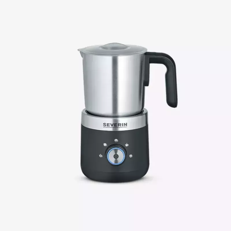 Rankinė elektrinė pieno putoklė Severin 3588, juoda/sidabrinė, 550 W