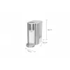 Unold Ava elektrinis virdulys 2,5 L 2600 W Sidabrinė, Balta