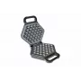 Unold Bobby 1 vaflinis(-iai) 700 W Juoda, Sidabrinė