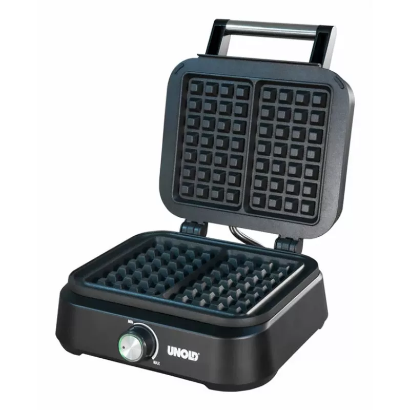 Vaflinė Unold Belgian Waffle Iron Brussels 2 vafliai stačiakampiai juoda 1500 W