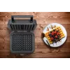Vaflinė Unold Belgian Waffle Iron Brussels 2 vafliai stačiakampiai juoda 1500 W