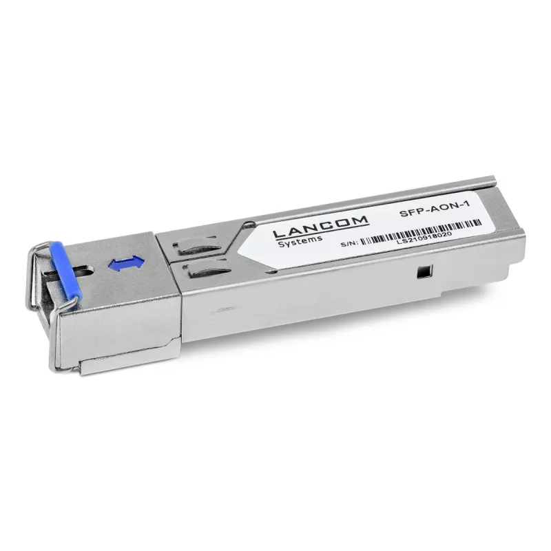 SFP optinio pluošto siųstuvas-imtuvas Lancom Systems LANCOM SFP-AON-1, 1 Gbit/s, SFP, sidabrinis