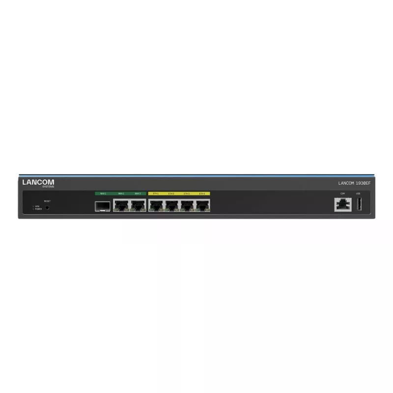 Lancom 1930EF, Ethernet-WAN, Gigabit Ethernet, DSL-WAN, juoda (62146)